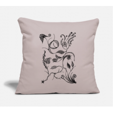 The Lined Design And The Vector Design Light Taupe Pillow